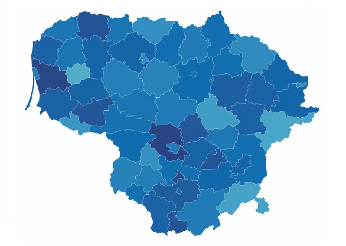 Saulės ir sausumos vėjo elektrinių plėtra iškėlė naujas lyderes savivaldybių darnios energetikos plėtros reitinge