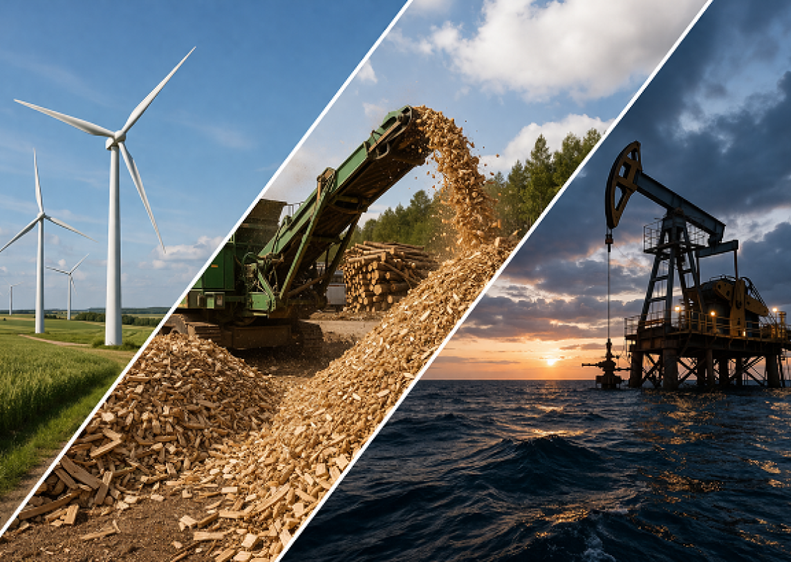 Praėjusią savaitę mažėjo elektros, biokuro ir naftos kainos