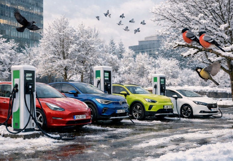 Elektra varomų automobilių Lietuvoje per sausį įregistruota 25 proc. daugiau nei prieš metus