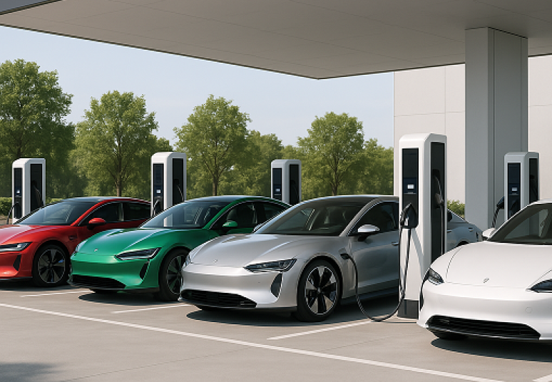 100 kilometrų kelionės elektromobiliu išlaidos – mažiau nei 5 eurai