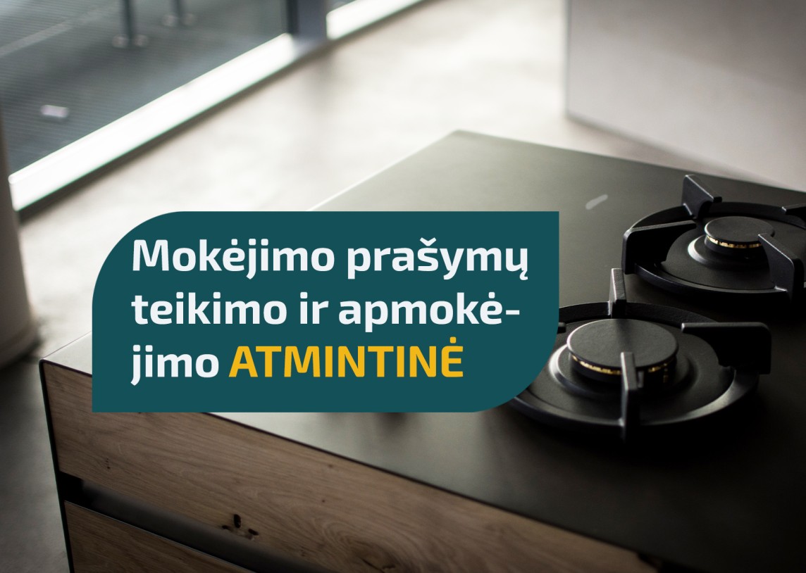 SND balionų projekto mokėjimo prašymų teikimo ir apmokėjimo atmintinė