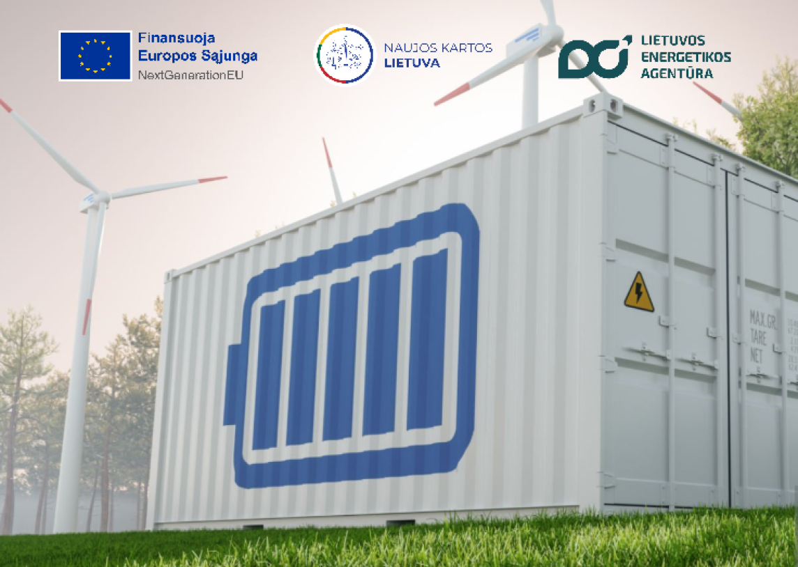 Nuosekli valstybės parama paskatino elektros energijos kaupimo įrenginių proveržį Lietuvoje