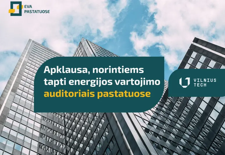 Apklausa, norintiems tapti energijos vartojimo auditoriais pastatuose