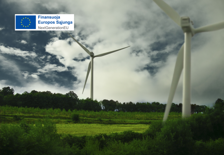 Energetikos bendrijoms ir mažoms įmonėms sudaryta galimybė įsirengti vėjo jėgaines ir pasigaminti elektros savo reikmėms
