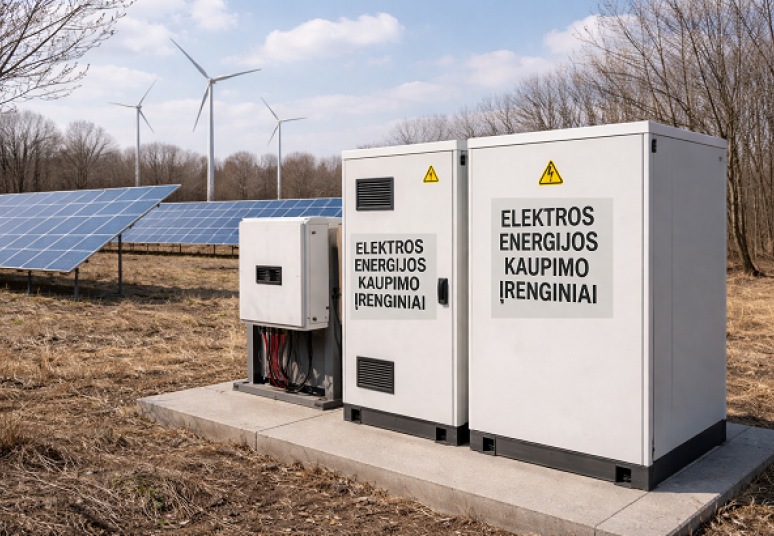 Elektros kaupimo sistemos vidutinė kaina – mažesnė nei prieš metus, nors kaupimo įrenginių kainų kritimas baigėsi