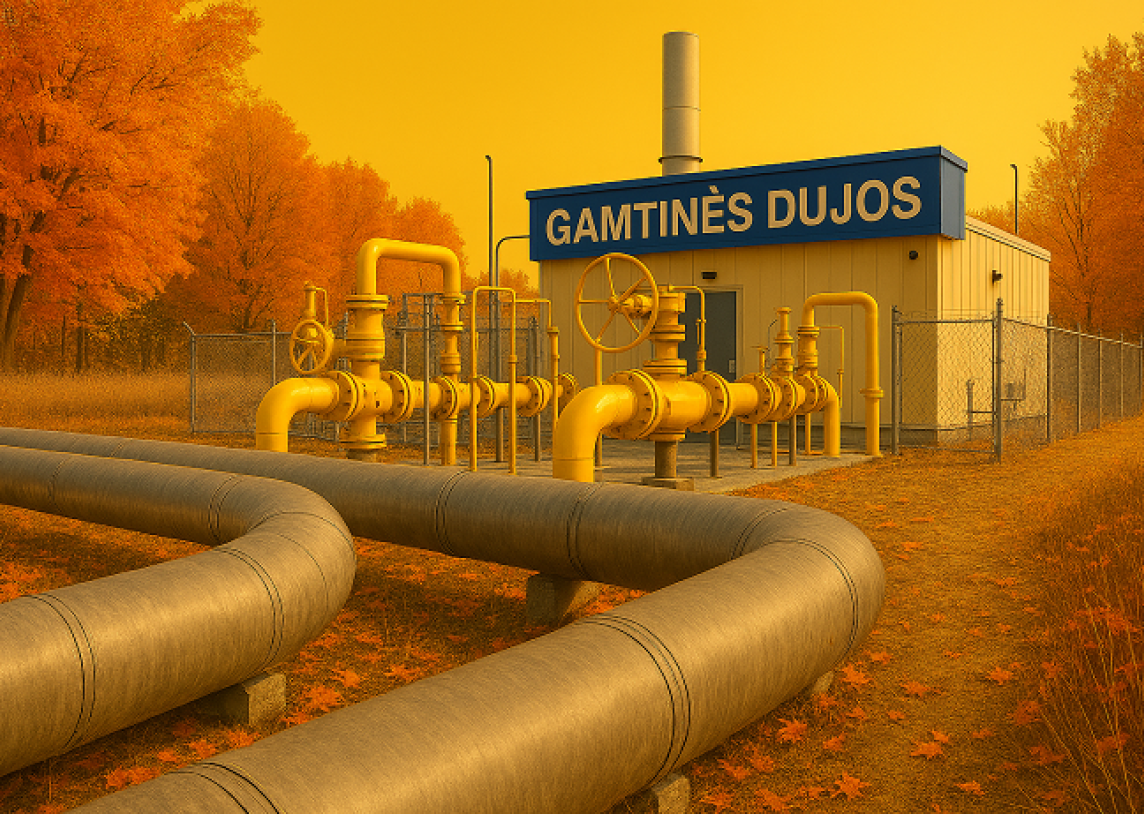 Gamtinių dujų kaina per savaitę nepasikeitė, kiti energijos ištekliai pabrango