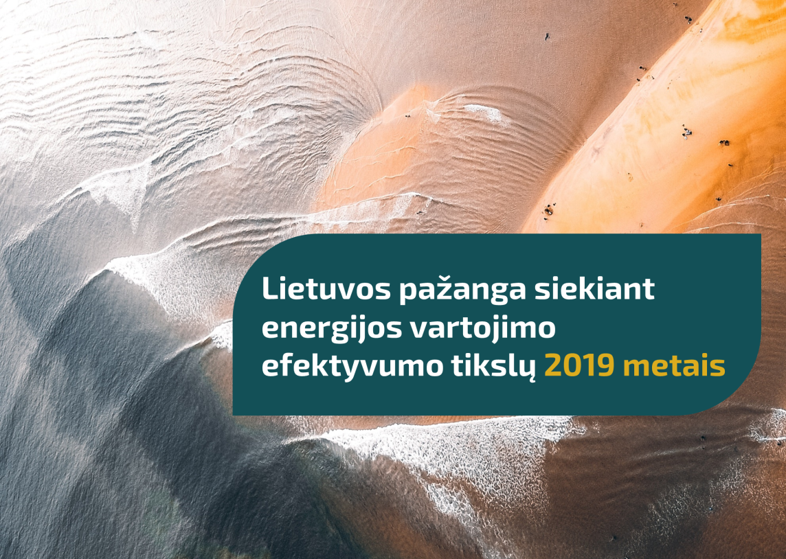 Lietuvos pažanga siekiant energijos vartojimo efektyvumo tikslų 2019 metais