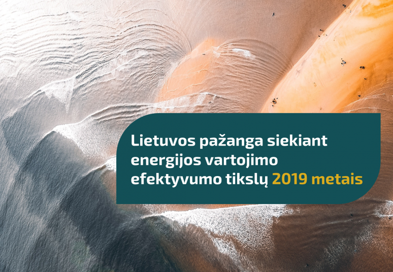 Lietuvos pažanga siekiant energijos vartojimo efektyvumo tikslų 2019 metais
