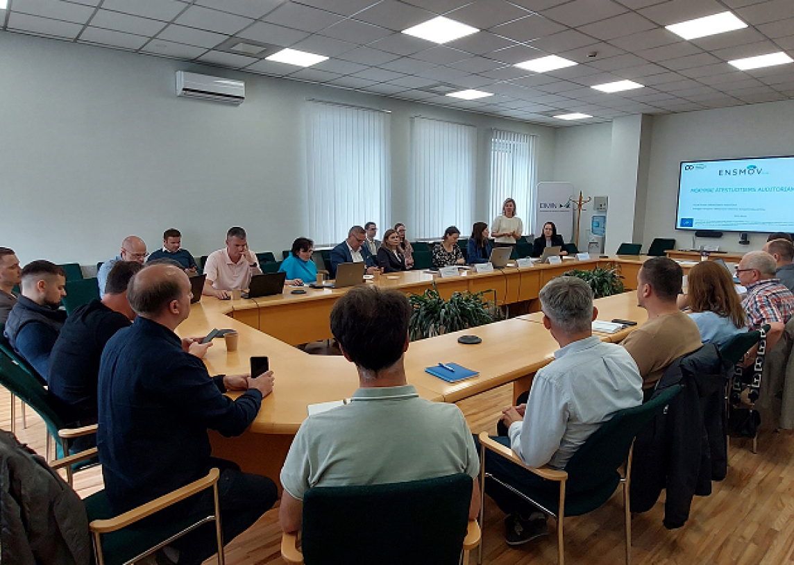 Pastatų auditorių kompetencijų didinimas padeda siekiant tikslo efektyviau vartoti energiją