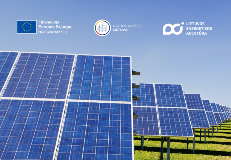 Verslas ir ūkininkai kviečiami pasinaudoti valstybės finansavimu įsirengiant saulės elektrines