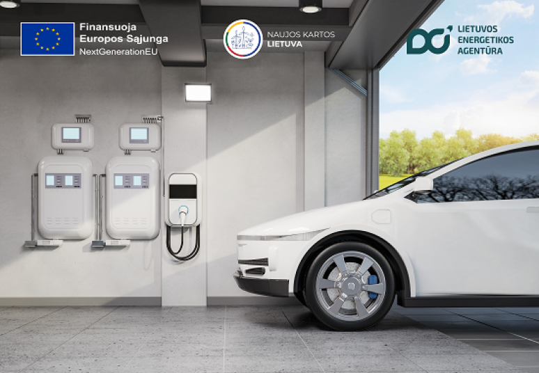 Jau įrengta beveik 9 000 elektromobilių įkrovimo privačių prieigų