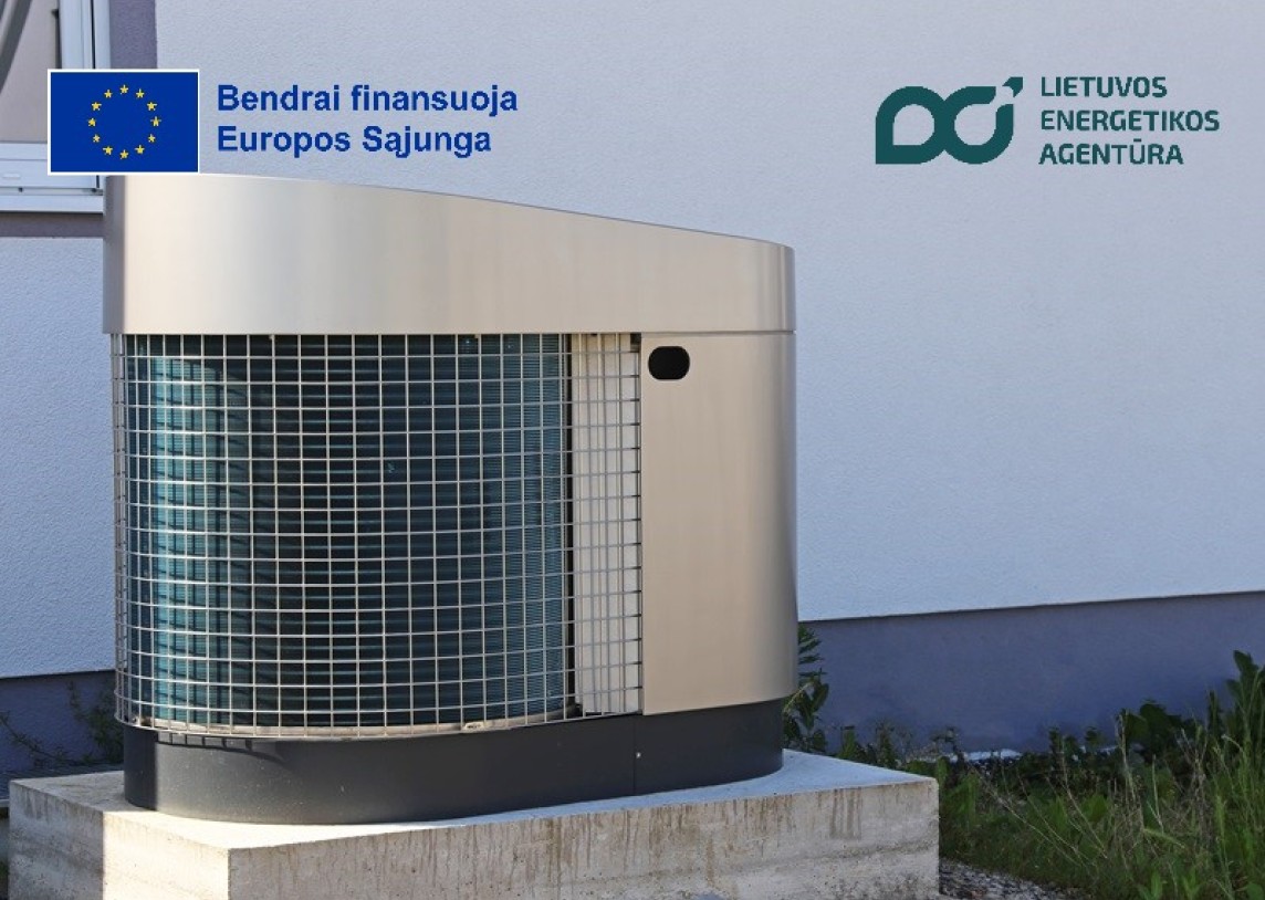 Daugiau nei 9 100 gyventojų, įsirengusių naujus būsto šildymo įrenginius, išmokėta daugiau nei 30  mln. eurų