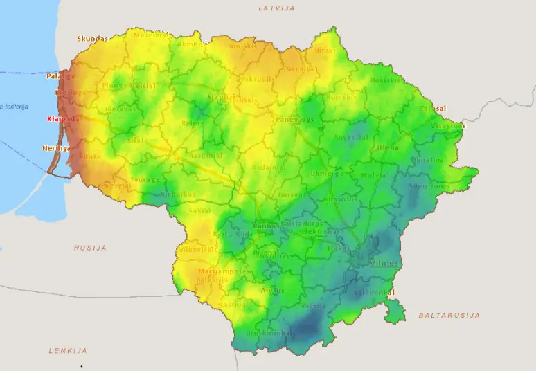 Didėjant investicijoms į saulės jėgaines, REGIA žemėlapis padės išsiaiškinti saulės energijos potencialą, tenkantį kiekvieno pastato stogui