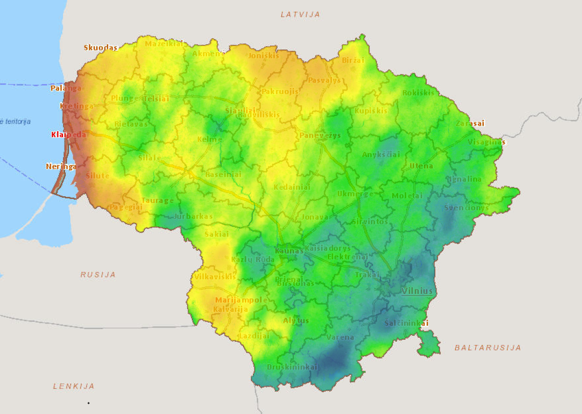 Didėjant investicijoms į saulės jėgaines, REGIA žemėlapis padės išsiaiškinti saulės energijos potencialą, tenkantį kiekvieno pastato stogui