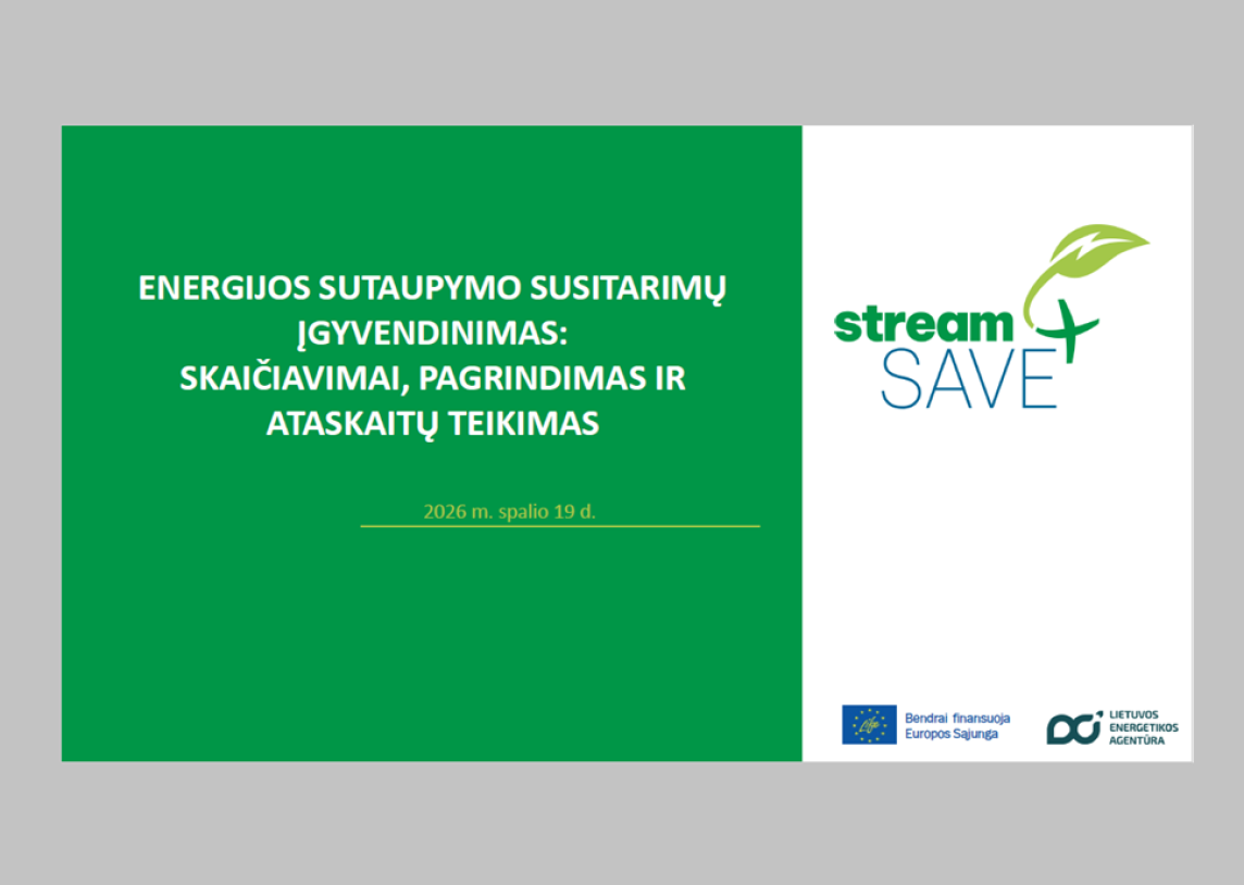 Energijos sutaupymo susitarimų įgyvendinimas: nuo įsipareigojimų prie rezultatų
