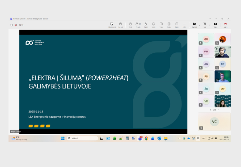 Siekiama spartinti Lietuvos šilumos energetikos sektoriaus transformaciją