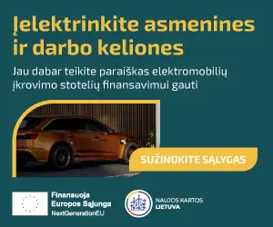 Kvietimai įsirengti privačių elektromobilių įkrovimo prieigas