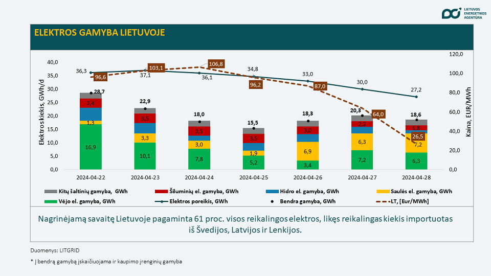 Saulės jėgainių elektros gamyba – rekordinė